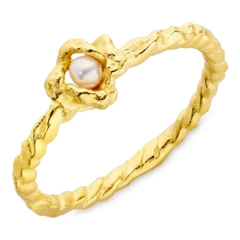 helmi sormus kullattu messinki - Eliné