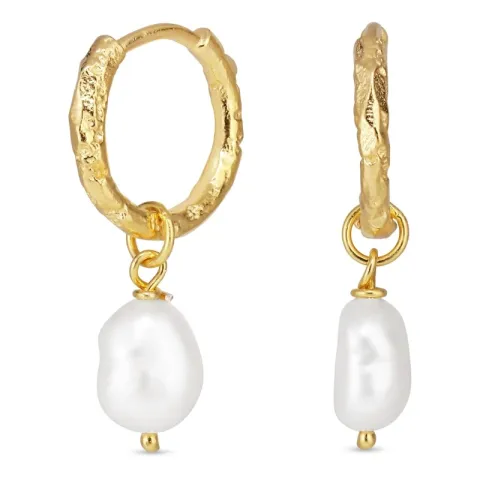 helmi rengas  kullattu messinki - Eliné