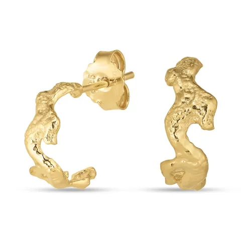 korvarenkaat  kullattu messinki - Eliné