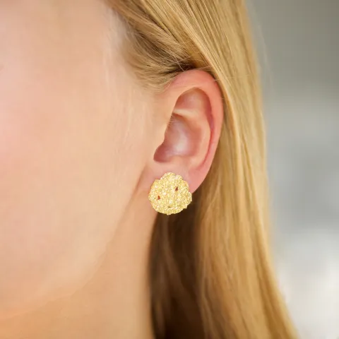 korvarenkaat  kullattu messinki - Eliné