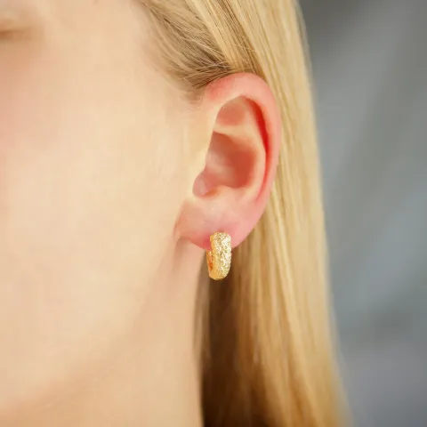 15 mm rengas  kullattu messinki - Eliné