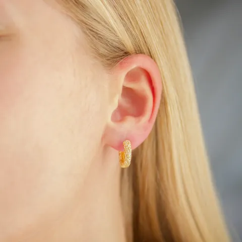 15 mm rengas  kullattu messinki - Eliné