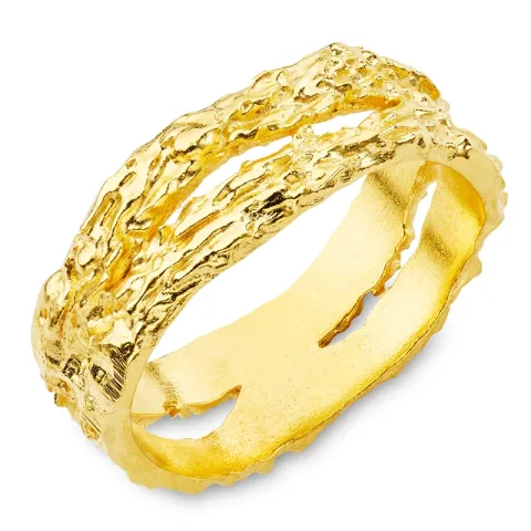 sormus kullattu messinki - Eliné