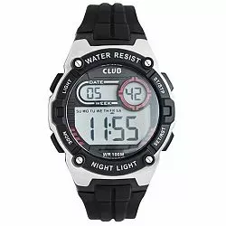 musta Club time lastenkello A47113S5E