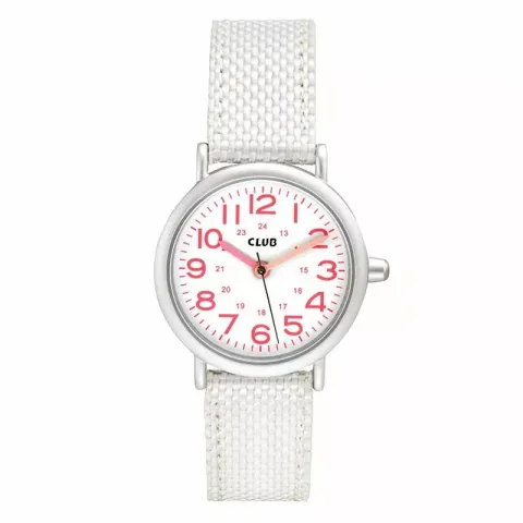valkoinen Club time lastenkello A56536S0A