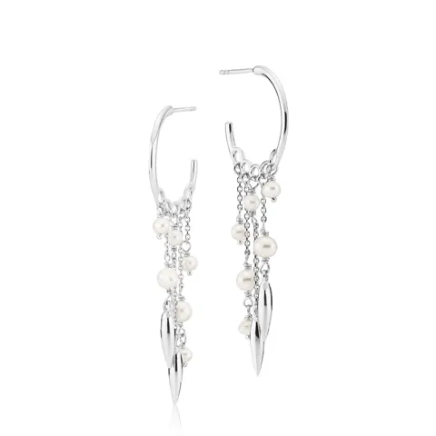 Izabel Camille Majesty helmi rengas  hopea