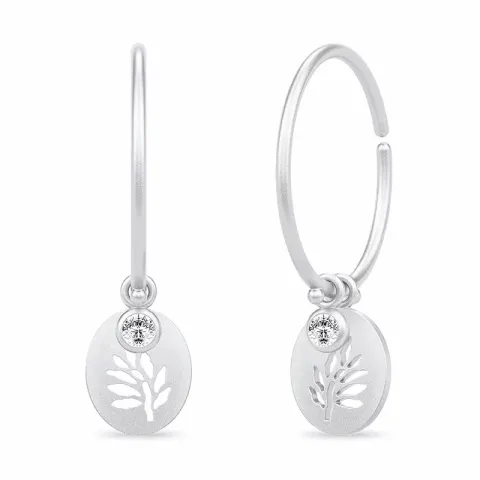 Julie Sandlau elämänpuu zirkoni rengas  rodinoitua hopeaa valkoinen zirkoni