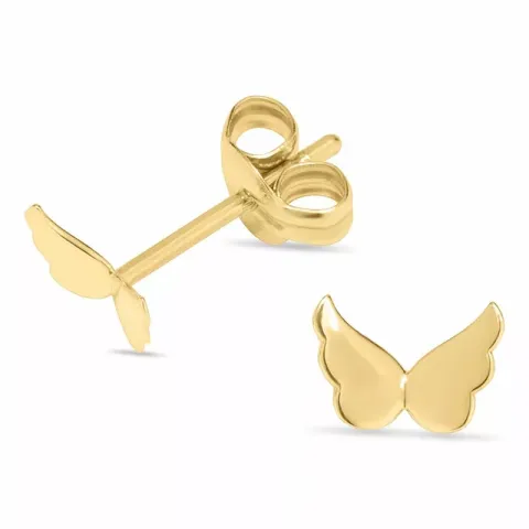 näytepakkaukset perhoset korvarenkaat 9 karaatin kultaa