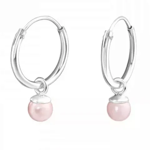 näytepakkaukset vaaleanpunaista helmi rengas  hopea - Little Ones