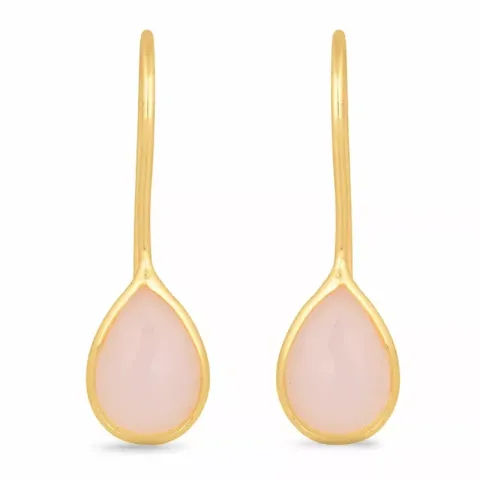 näytepakkaukset valkoinen opaali korvarenkaat  kullattu hopea