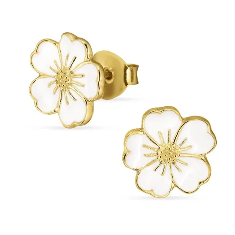 näytepakkaukset unnikkei-minä-älä nappikorvakorut  kullattua hopeaa