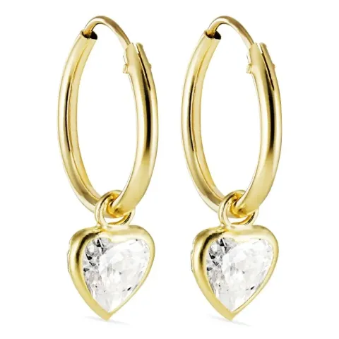 näytepakkaukset sydän rengas 9 karaatin kultaa - Gold Collection