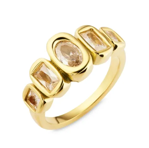 näytepakkaukset sormus kullattu teräs - OCEANA