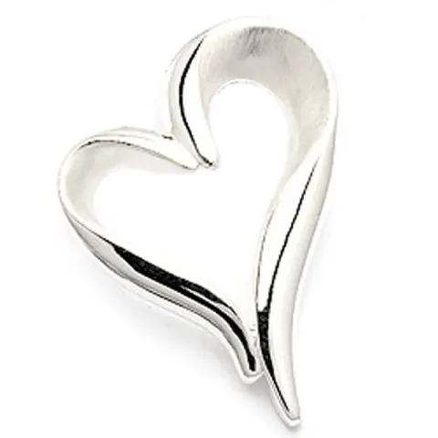 näytepakkaukset sydän riipus  hopeaa