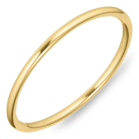 lasten Simple Rings sormus kullattua hopeaa