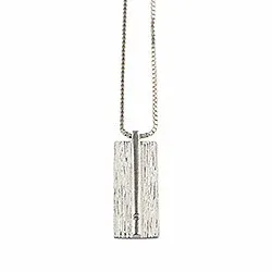 RebekkaRebekka Olivia necklace kaulaketju, jossa on riipus hopea valkoinen zirkoni