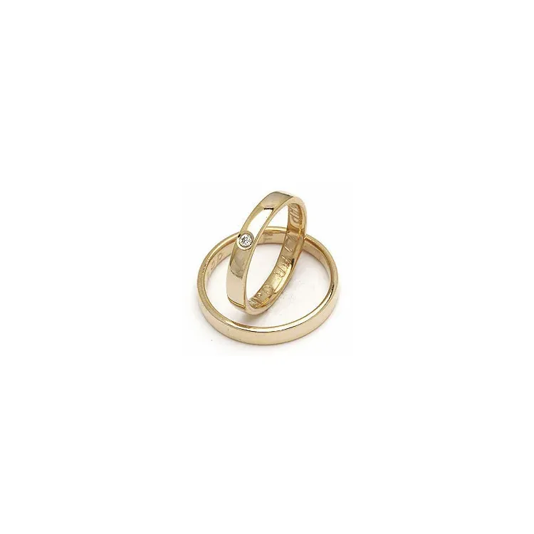Vihkisormukset rs of scandinavia kultaa 0,02 ct