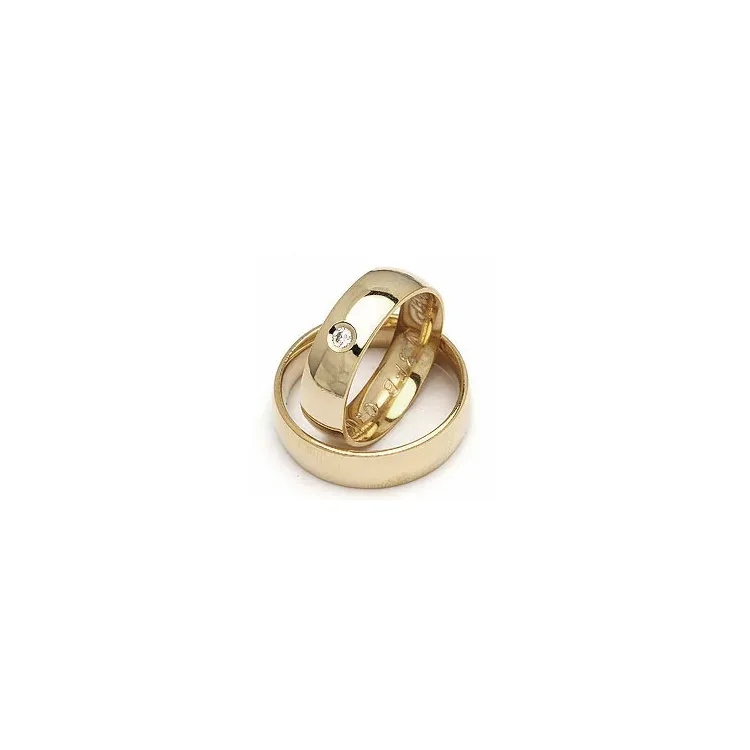 Vihkisormukset rs of scandinavia kultaa 0,03 ct