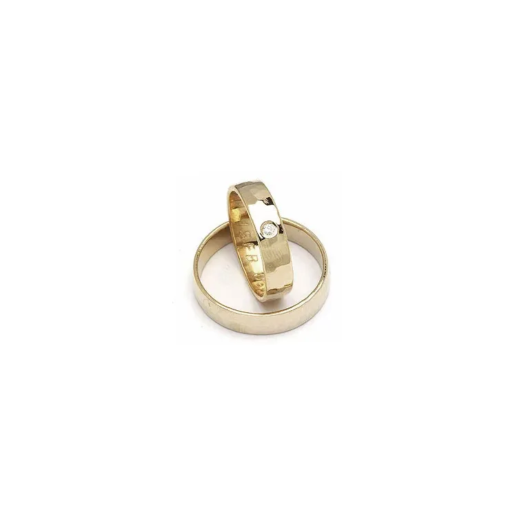 Vihkisormukset rs of scandinavia kultaa 0,02 ct