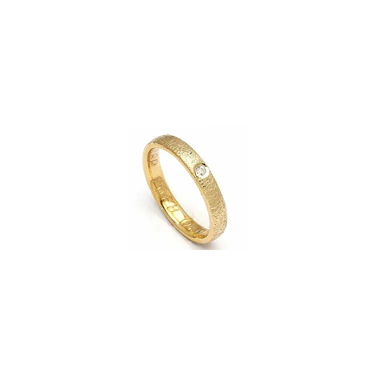 1 vihkisormus RS of Scandinavia 14 karaatin kultaa 0,02 ct