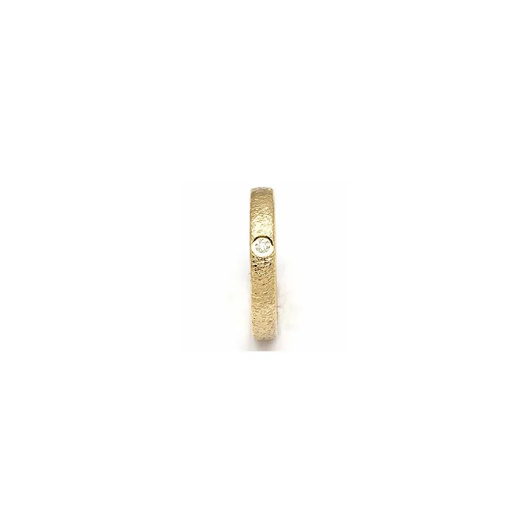 1 vihkisormus RS of Scandinavia 14 karaatin kultaa 0,02 ct