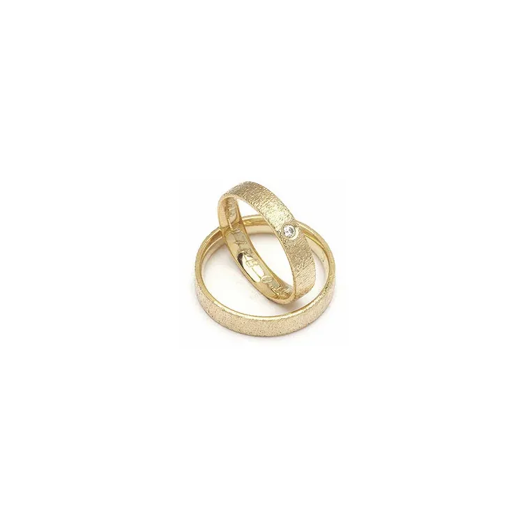 Vihkisormukset rs of scandinavia 8 karaatin kultaa 0,02 ct