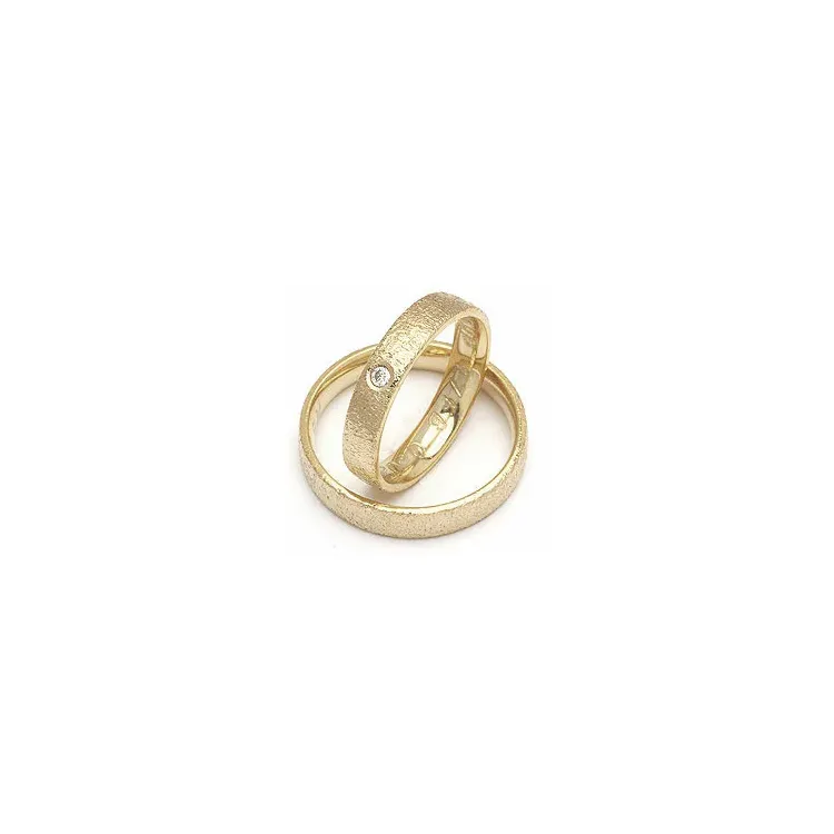 Vihkisormukset rs of scandinavia 8 karaatin kultaa 0,02 ct
