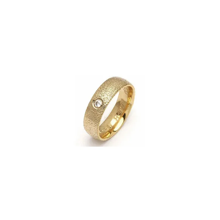 1 vihkisormus RS of Scandinavia 14 karaatin kultaa 0,03 ct