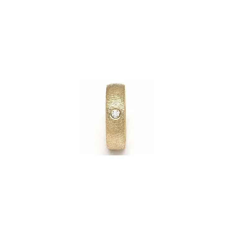 1 vihkisormus RS of Scandinavia 14 karaatin kultaa 0,03 ct