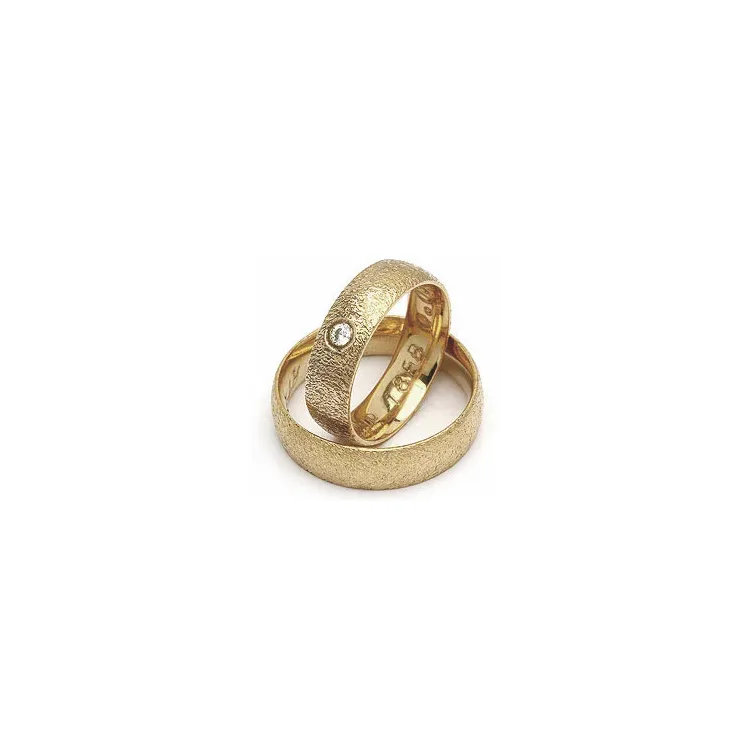 Vihkisormukset rs of scandinavia 8 karaatin kultaa 0,03 ct