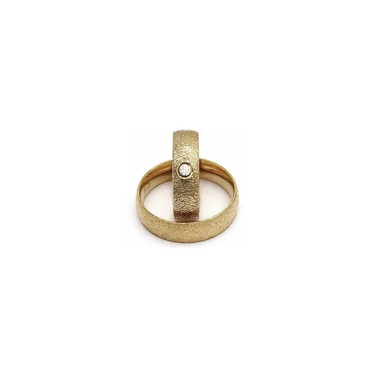 Vihkisormukset rs of scandinavia 8 karaatin kultaa 0,03 ct