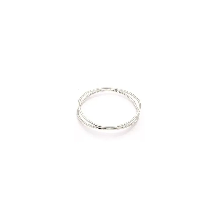18 x 2,5 mm RS of Scandinavia rannerengas  hopeaa