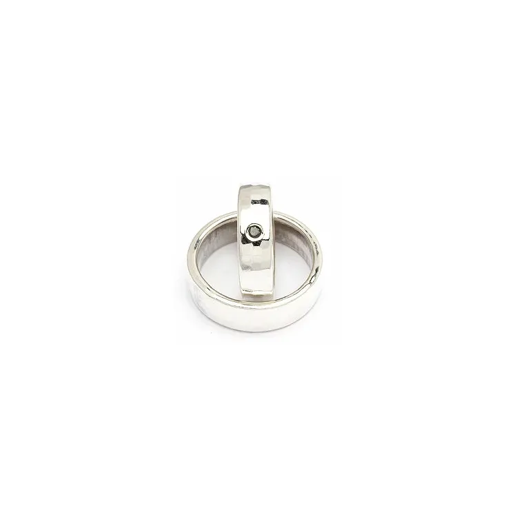 Vihkisormukset rs of scandinavia hopea 0,05 ct