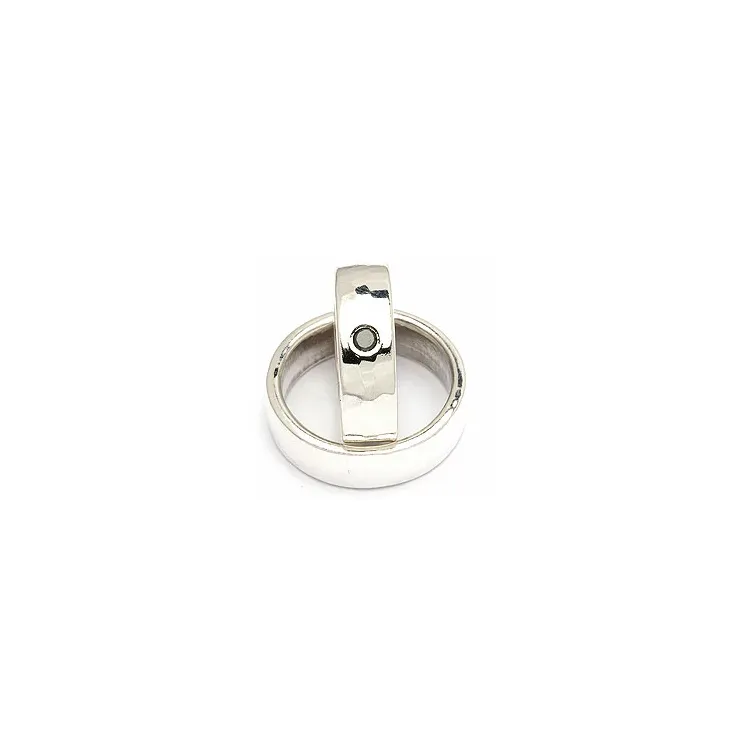 Vihkisormukset rs of scandinavia hopea 0,10 ct