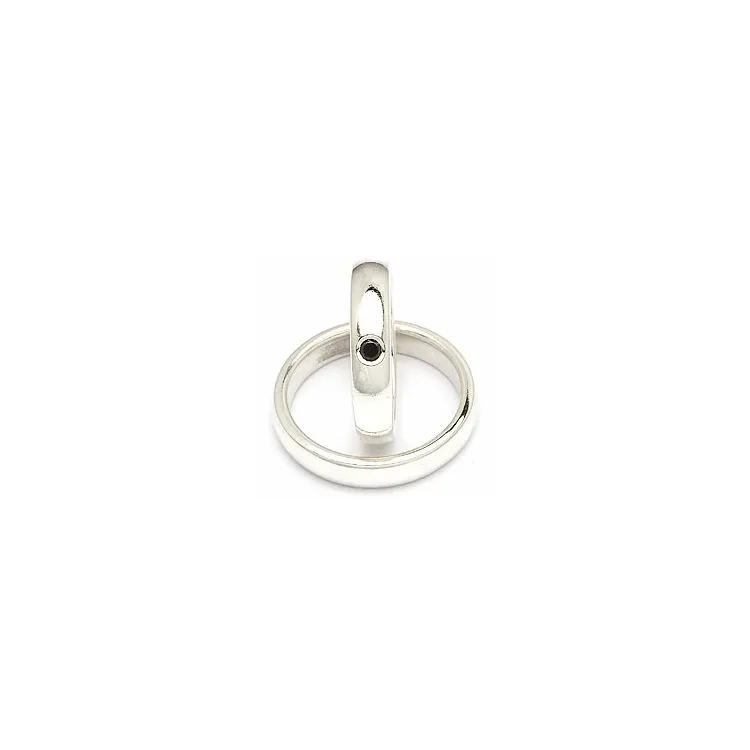 Vihkisormukset rs of scandinavia hopea 0,05 ct