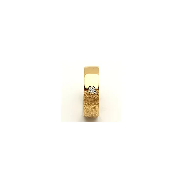 1 vihkisormus RS of Scandinavia 14 karaatin kultaa 0,03 ct