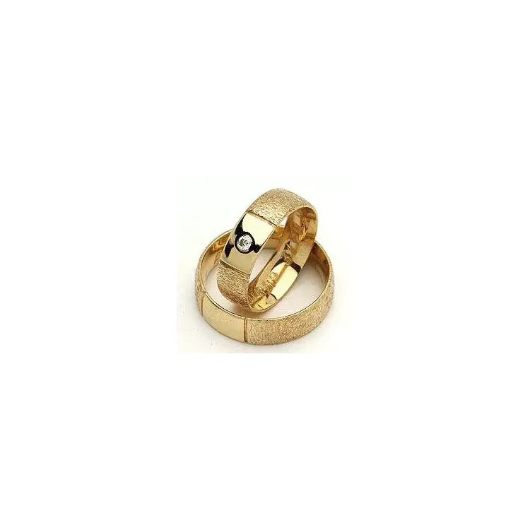 Vihkisormukset rs of scandinavia 8 karaatin kultaa 0,03 ct
