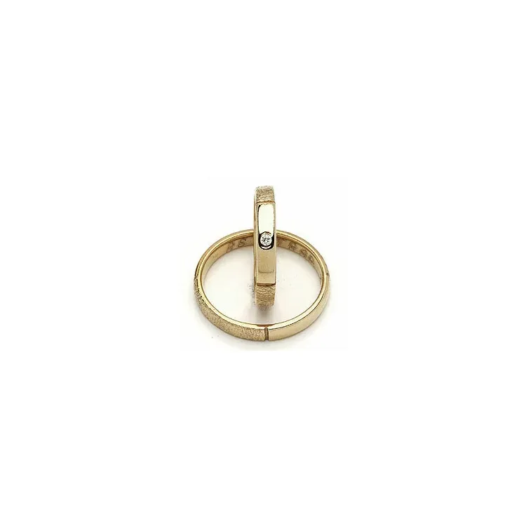 Vihkisormukset rs of scandinavia 14 karaatin kultaa 0,02 ct