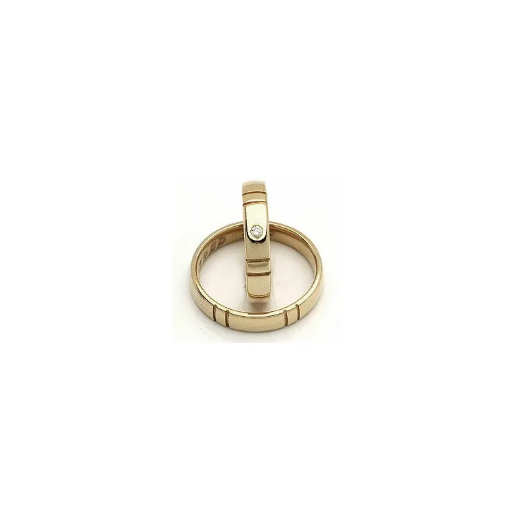 Vihkisormukset rs of scandinavia 14 karaatin kultaa 0,02 ct