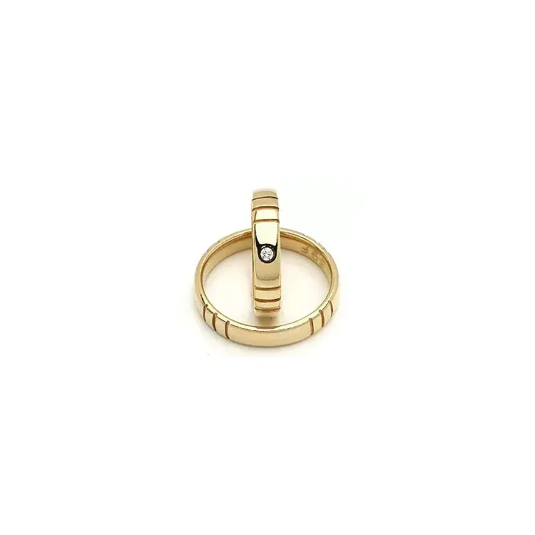 Vihkisormukset rs of scandinavia 8 karaatin kultaa 0,02 ct