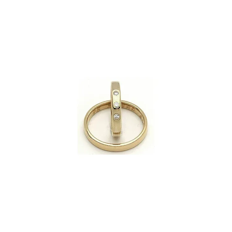 Vihkisormukset rs of scandinavia 14 karaatin kultaa 0,06 ct