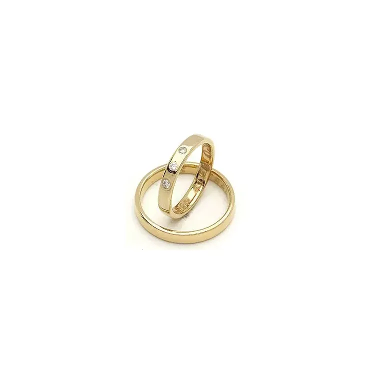 Vihkisormukset rs of scandinavia kultaa 0,06 ct