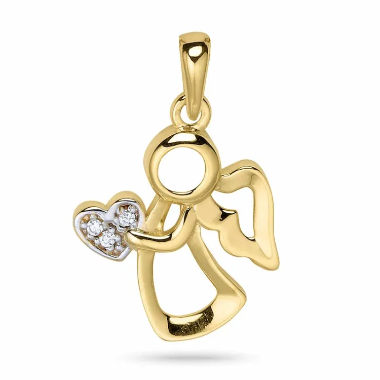 enkeli riipus 9 karaatin kultaa - Gold Collection