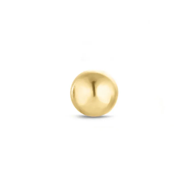1/2 paria 3 mm korvarenkaat 9 karaatin kultaa - Gold Collection