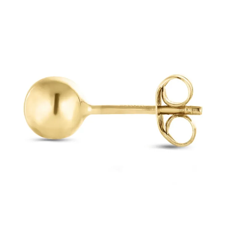 1/2 paria 3 mm korvarenkaat 9 karaatin kultaa - Gold Collection