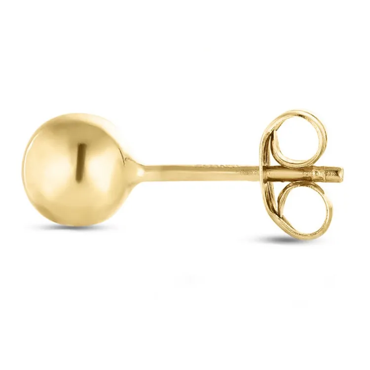 1/2 paria 5 mm korvarenkaat 9 karaatin kultaa - Gold Collection