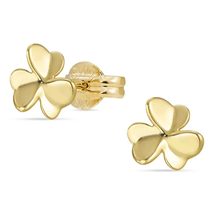 kolmiapila korvarenkaat 8 karaatin kultaa - Gold Collection