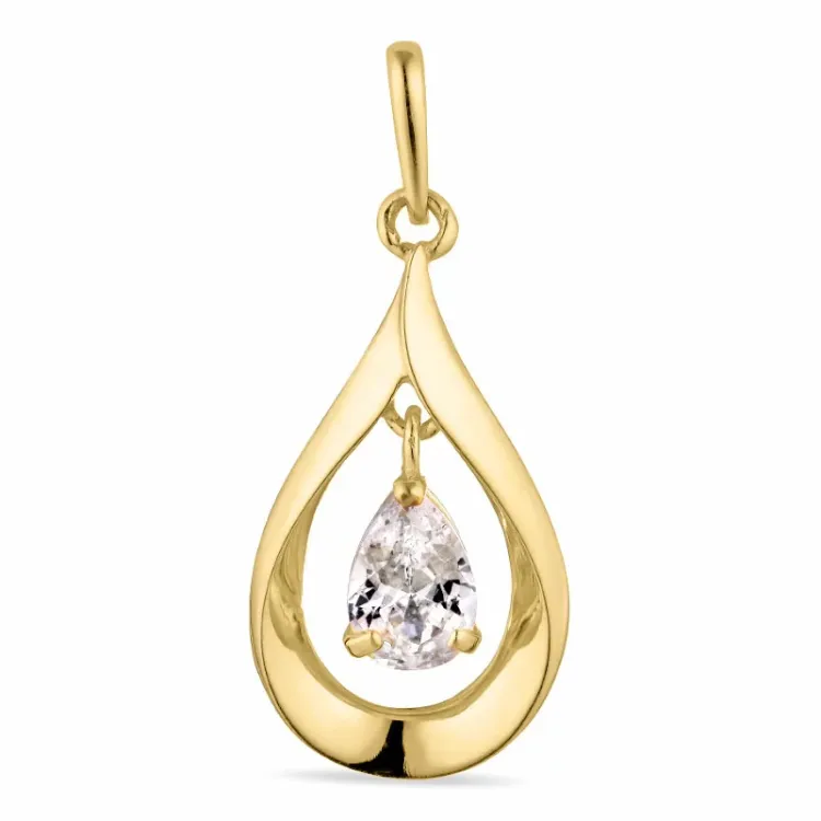 pisara riipus  9 karaatin kultaa - Gold Collection