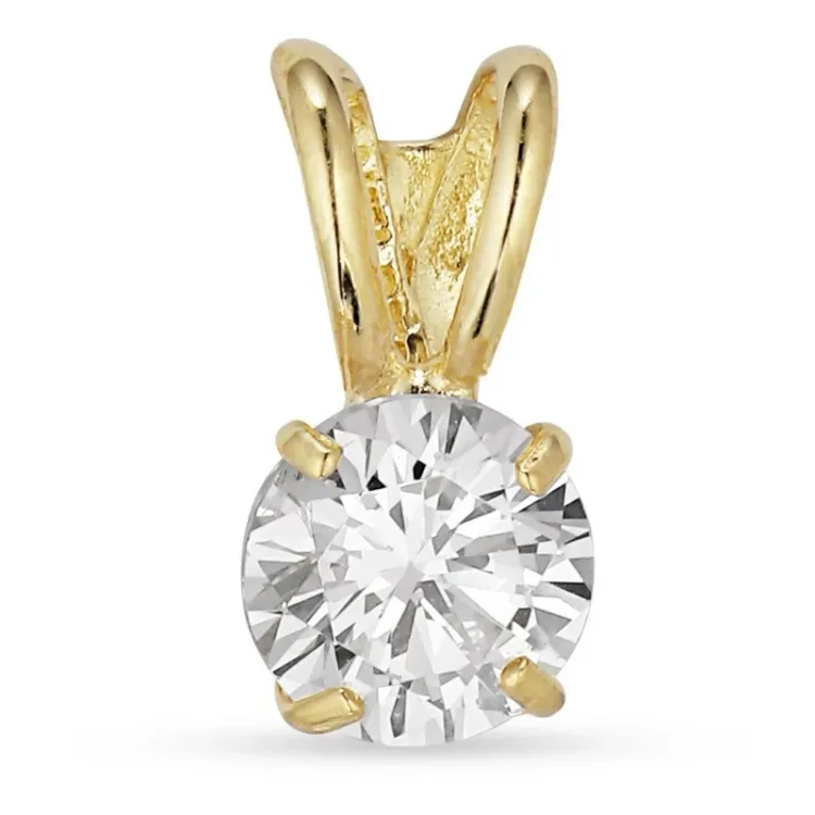 pyöreä riipus  9 karaatin kultaa - Gold Collection