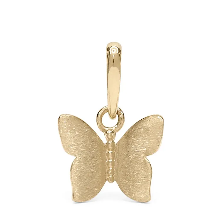 mattapintainen perhoset riipus  9 karaatin kultaa - Gold Collection